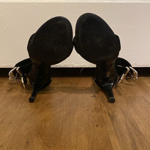 Maje cowboy buckle heel sandal - Picture 5 of 6